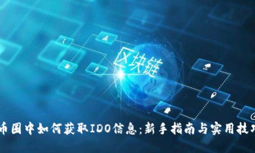 币圈中如何获取IDO信息:新手指南与实用技巧