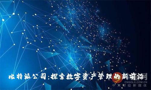 比特派公司:探索数字资产管理的新前沿
