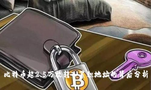 比特币超2.5万枚转入累积地址的背后分析