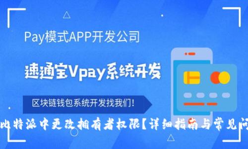 如何在比特派中更改拥有者权限?详细指南与常见问题解答